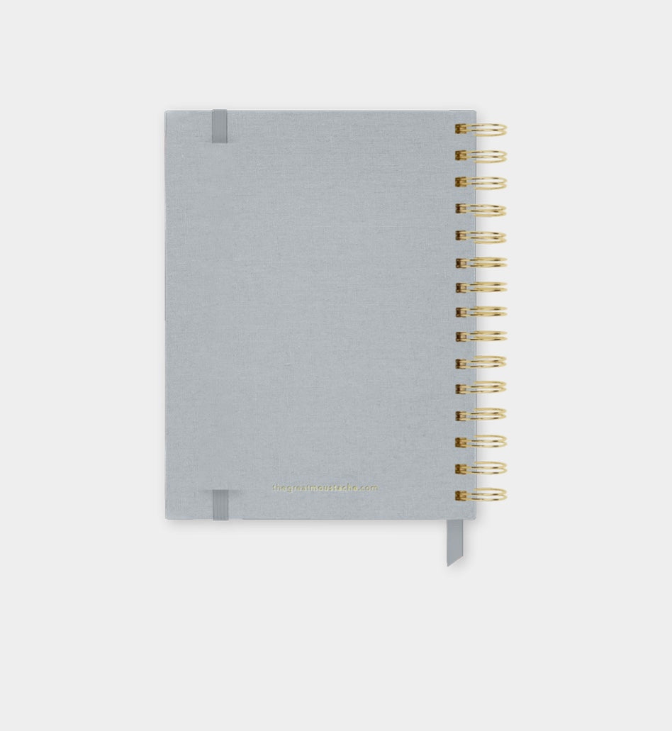 Cuaderno A5 Entelado PROFE ERES PURA MAGIA - THE GREAT MOUSTACHE