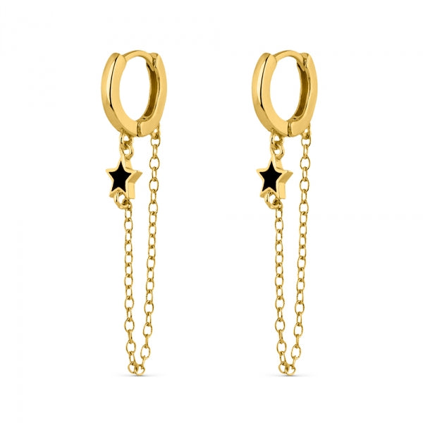 Pendientes Plata Glam Star-Be Love