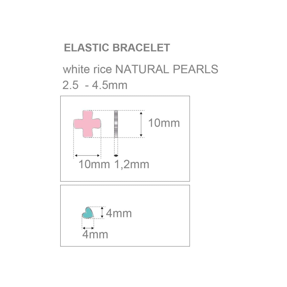 Pulsera PERLAS PENÉLOPE CRUZ ROSA - ARP