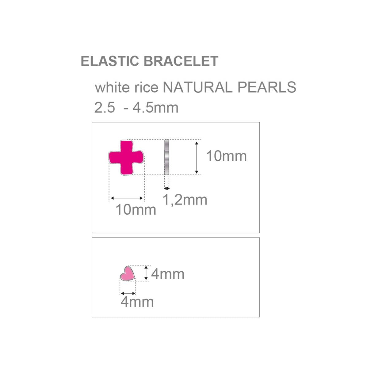 Pulsera PERLAS PENÉLOPE CRUZ FUCSIA - ARP