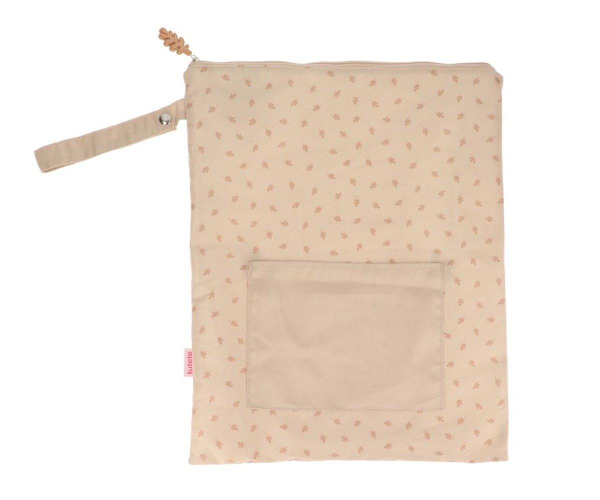 Bolsa Impermeable Grande Leaves Sand-TUTETE