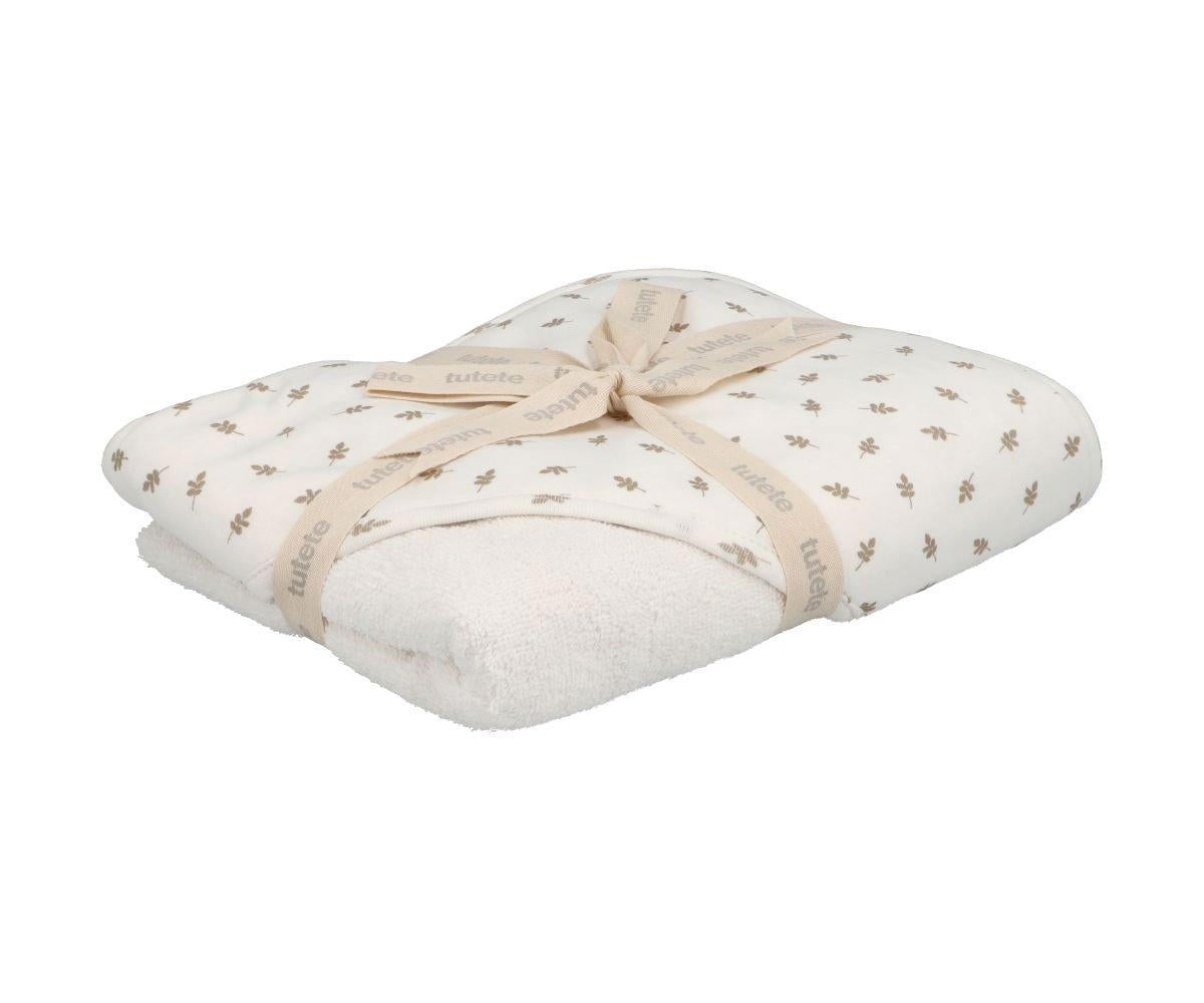 Capa Baño Leaves White-TUTETE