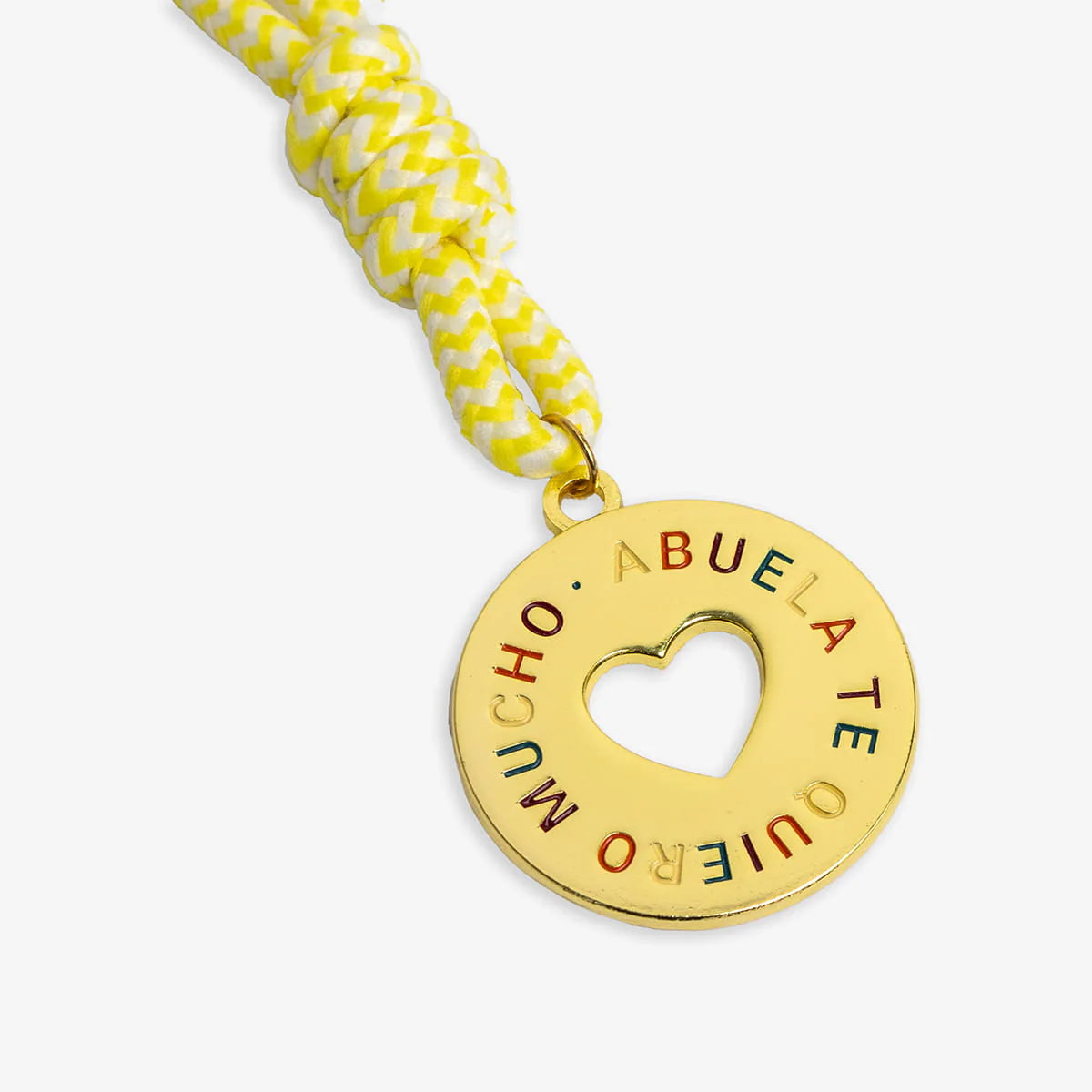 Llavero metálico "Te quiero mucho abuela"- UO