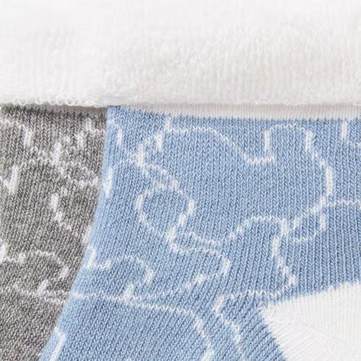 Pack de 2 Calcetines SSOCKS AZUL - TOUS