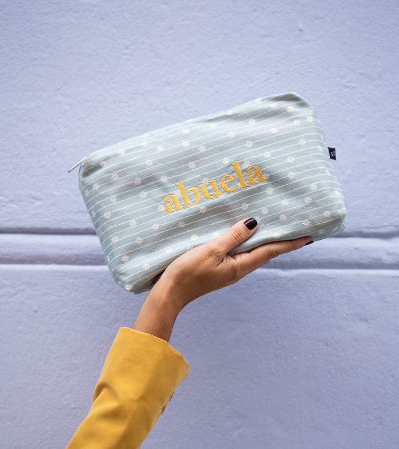 Estuche Neceser Bordado ABUELA - UO