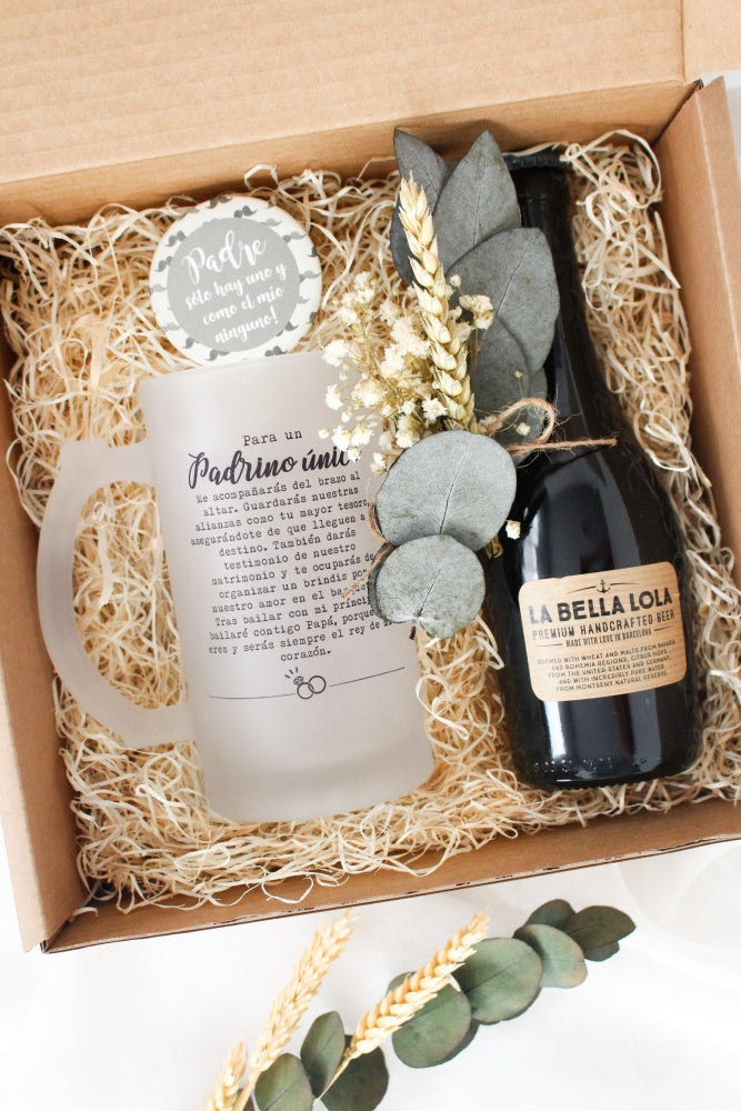 KIT DE CERVEZA "PADRINO" (PARA PAPÁ) - Be Love