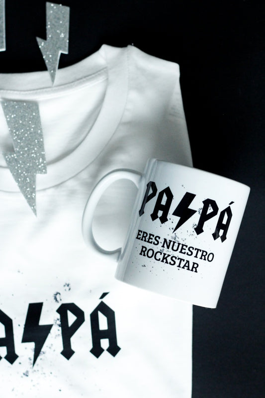 Taza Papá Eres Nuestro RockStar- Be Love
