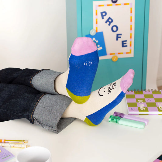 Calcetines "Profe, eres lo más" - UO