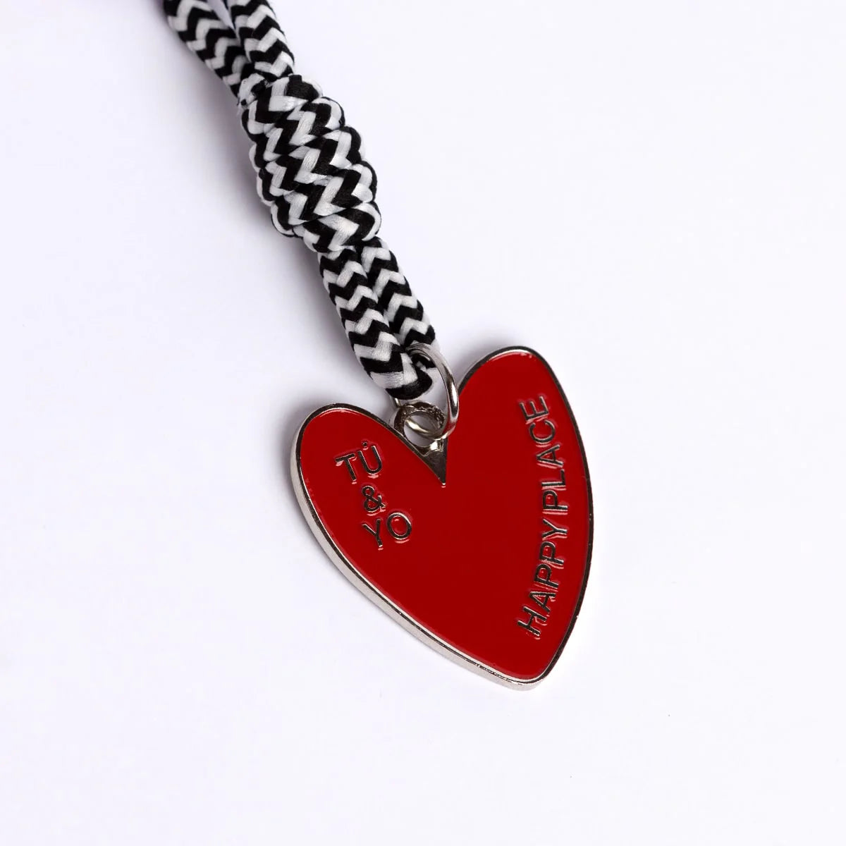 Llavero metálico "Tú y yo. Happy place." - UO