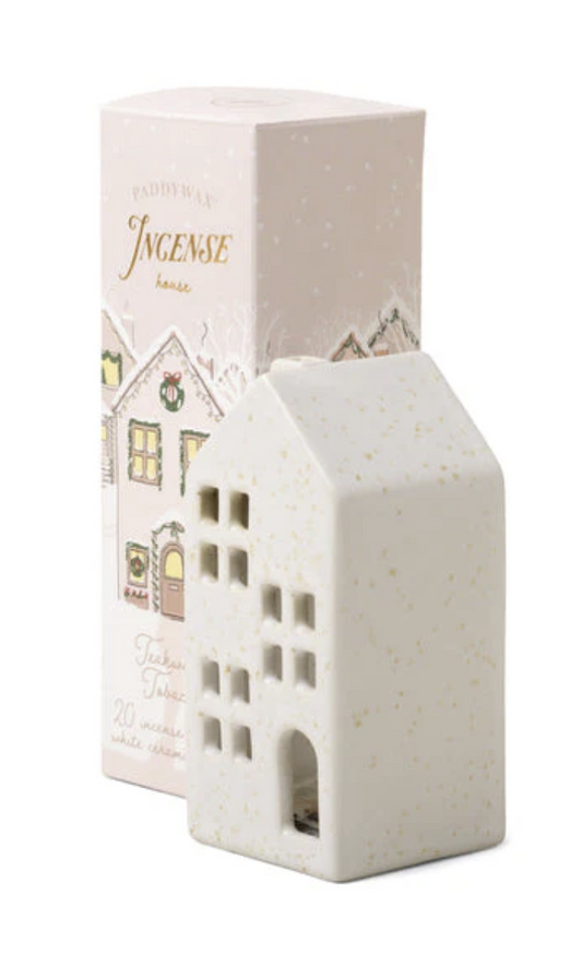 Incense Holiday Town House Teakwood Tobacco - PADDYWAX