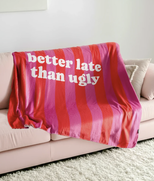 Manta "Better late than ugly" - FISURA