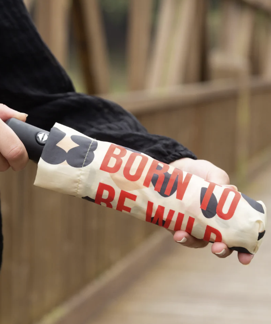 Paraguas plegable “Born to be wild” - FISURA