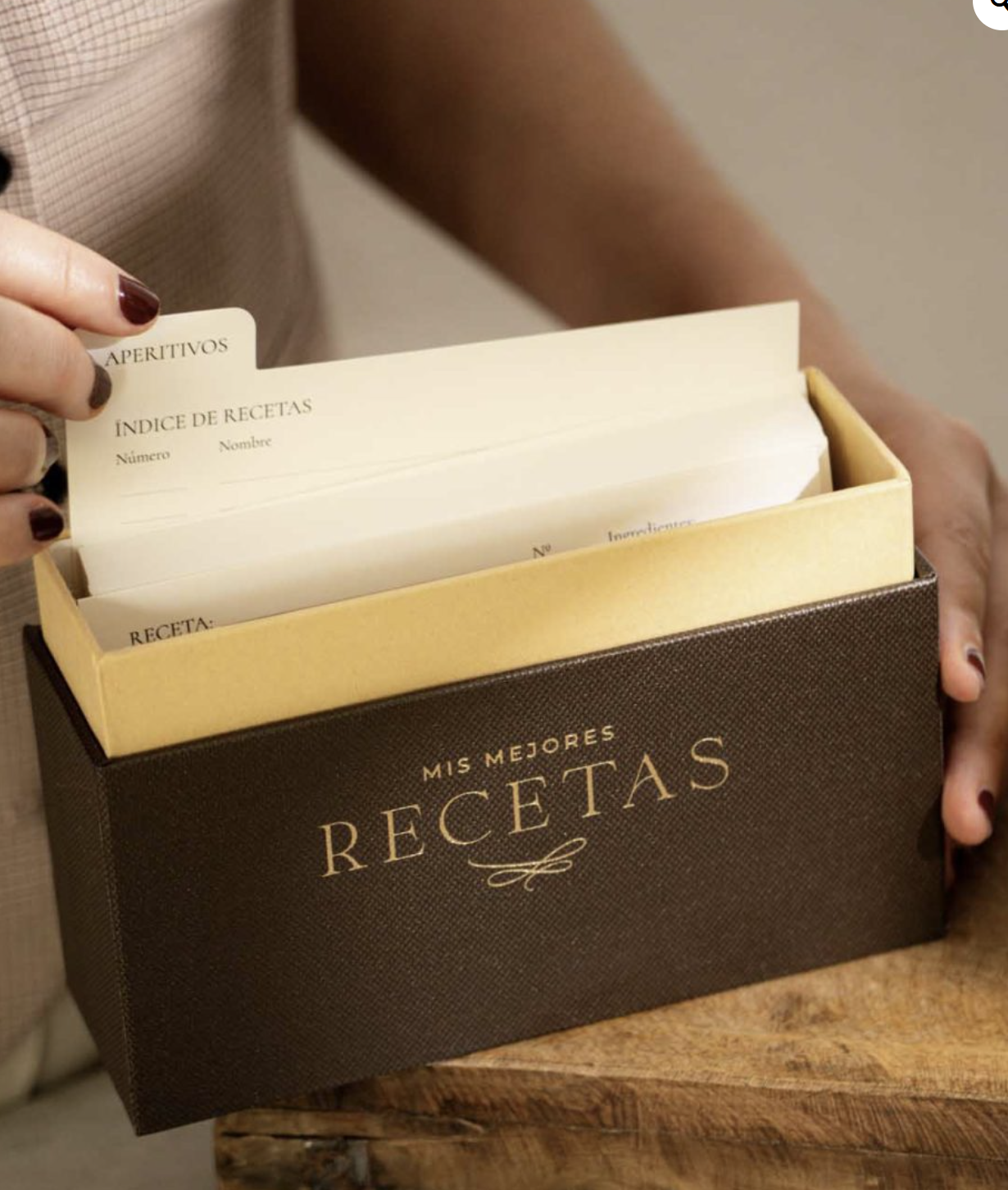 Mis Mejores Recetas – Box + Cards - THE GREAT MOUSTACHE