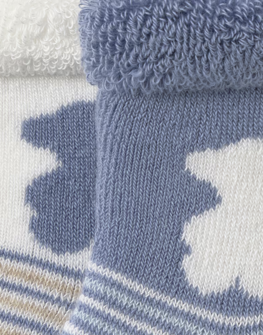 image number 2 Pack 2 pares de calcetines bebé SSocks azul - TOUS