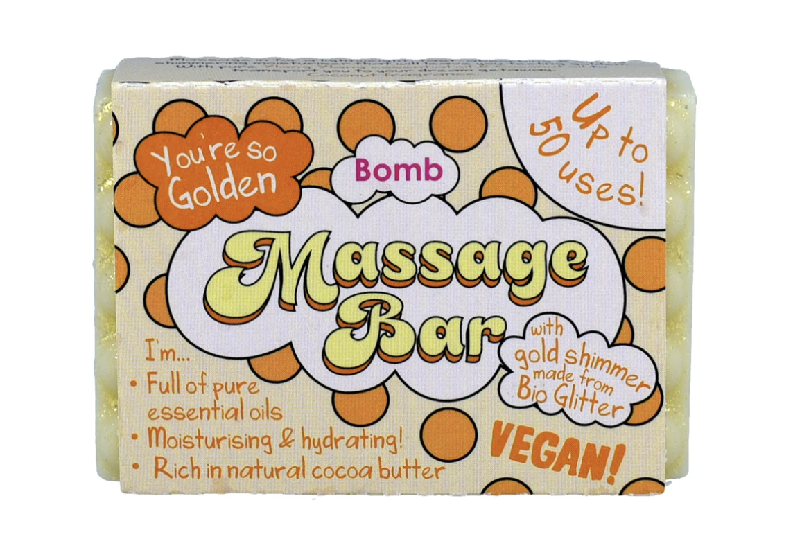 Barra de masaje YOU'RE SO GOLDEN - BOMB COSMETICS