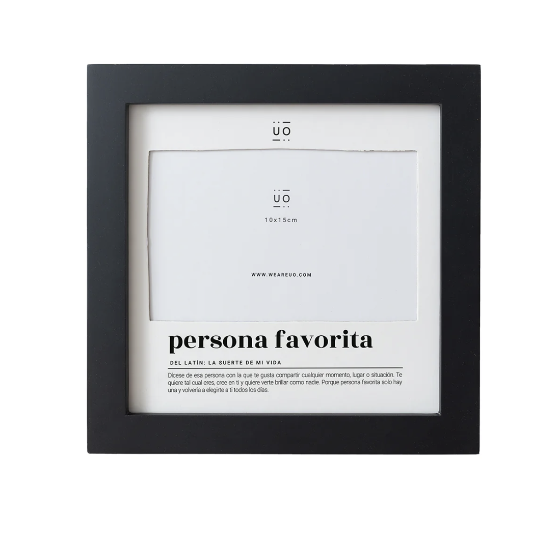 Marco de fotos PERSONA FAVORITA VERDE - UO