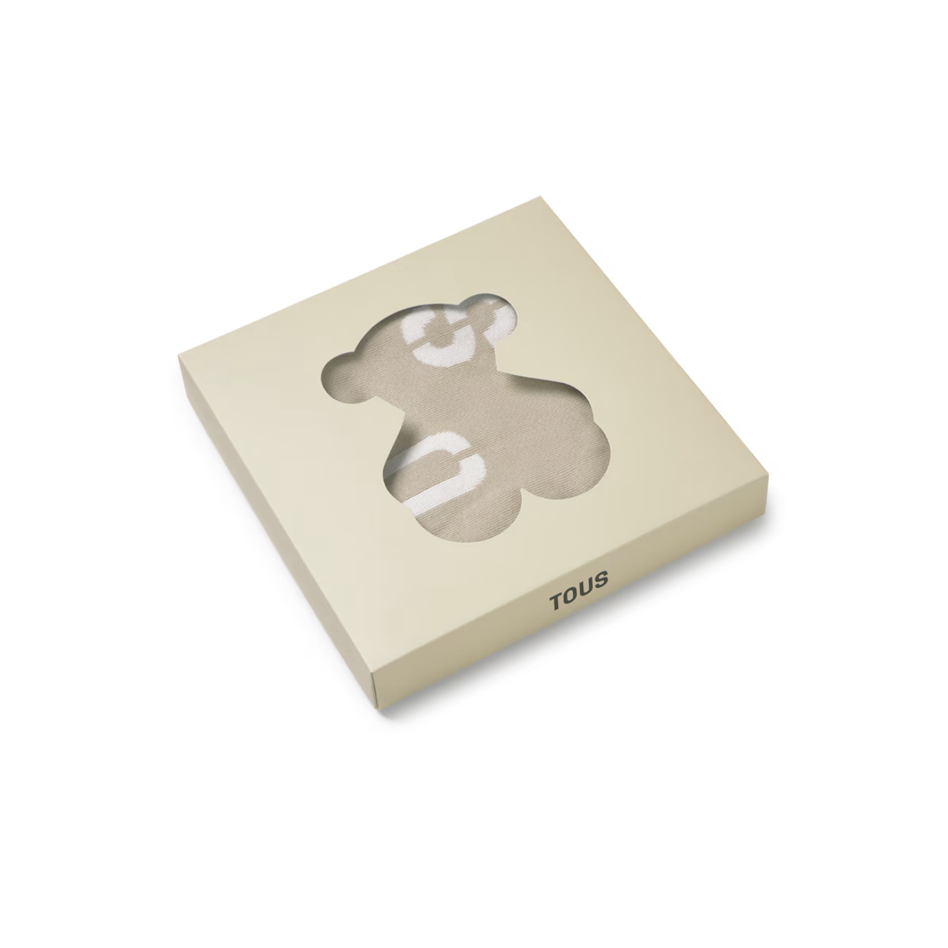 Manta de bebé REVERSIBLE NILO BEIGE - TOUS