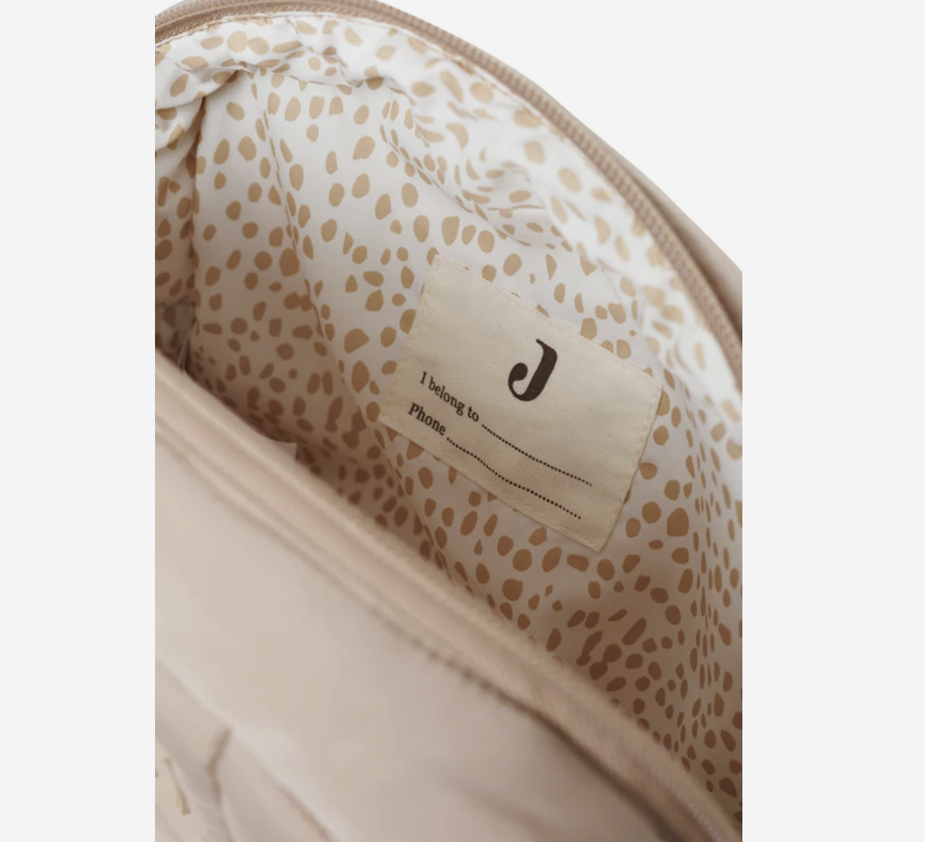 Neceser acolchado BISCUIT - Jollein