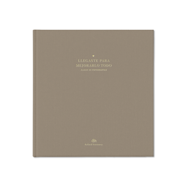 Álbum Entelado LLEGASTE PARA MEJORARLO TODO - The Great Moustache