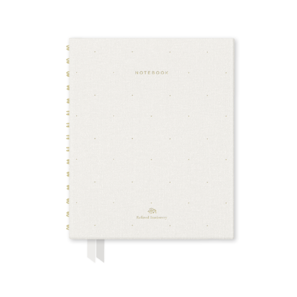 Cuaderno Entelado A5 White Lotus Edition - The Great Moustache