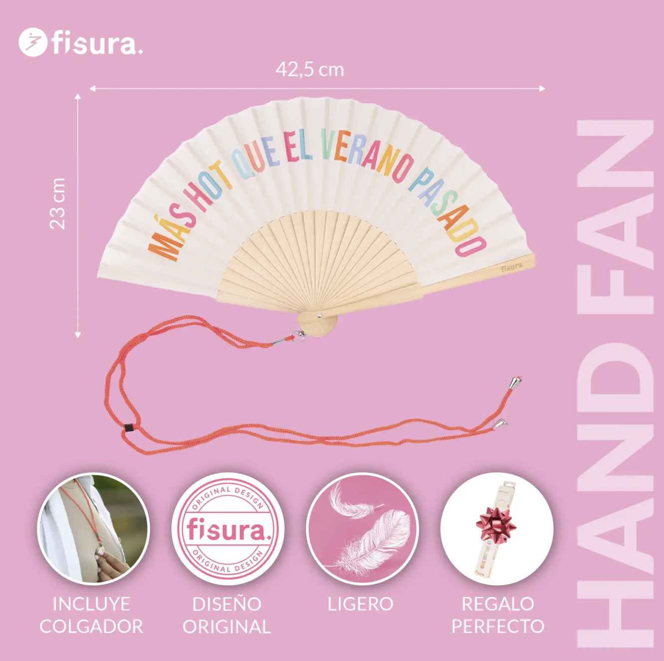 Abanico MÁS HOT QUE EL VERANO PASADO - Fisura