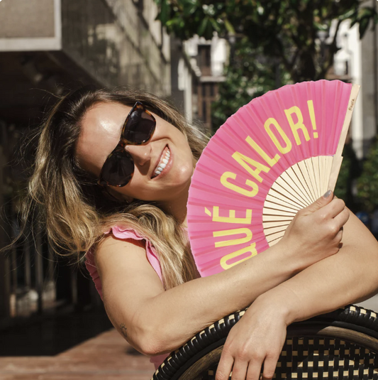 Abanico ¡QUÉ CALOR! - Fisura