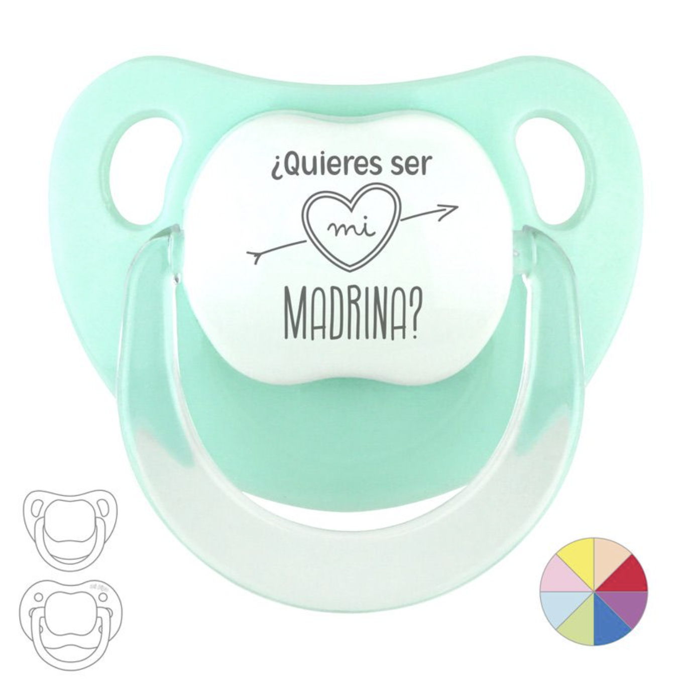 Chupete ¿Quieres ser mi madrina? - Mi Pipo