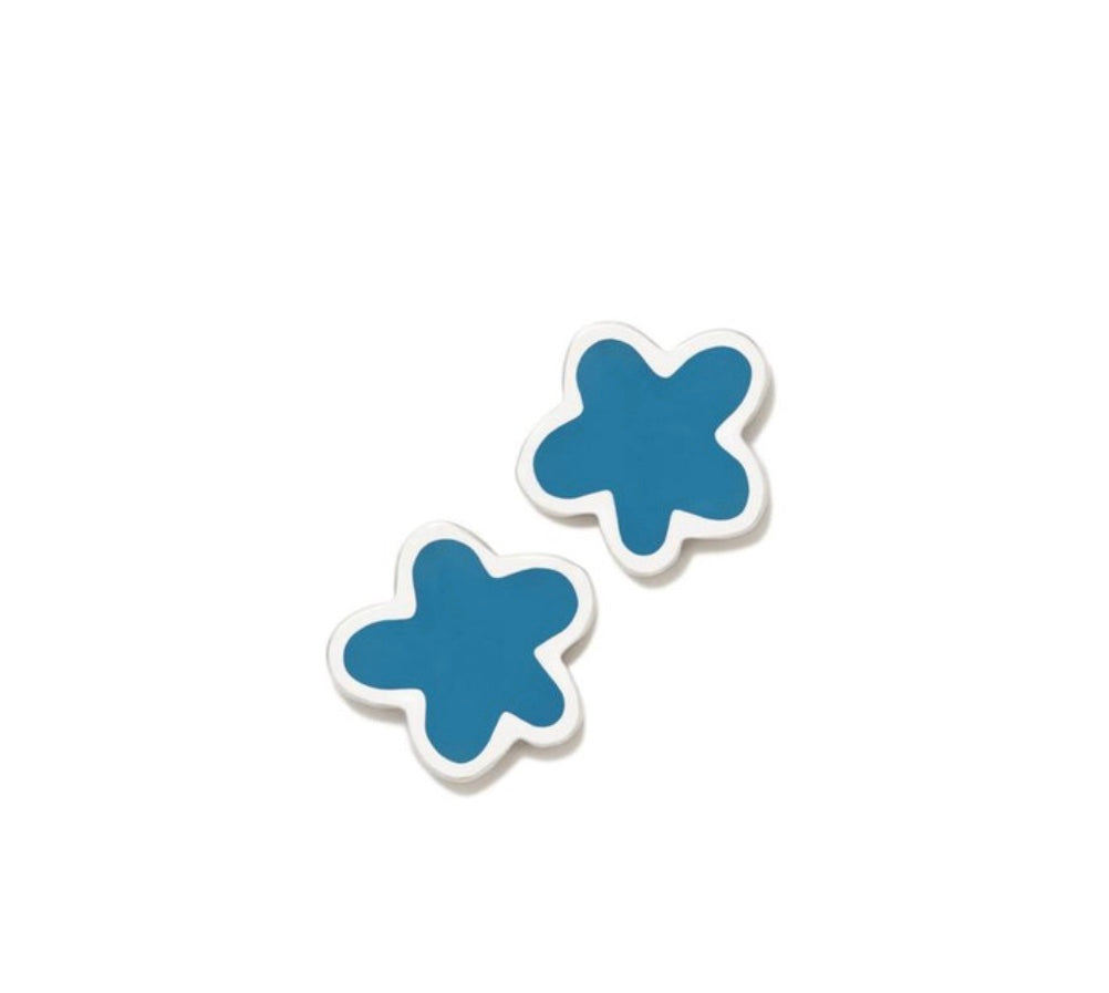 Pendientes FLOR TURQUESA - AGATHA RUIZ DE LA PRADA