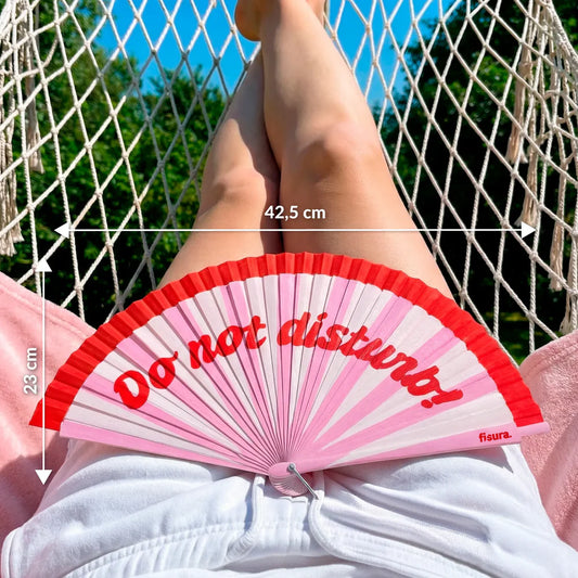 Abanico DO NOT DISTURB! - Fisura