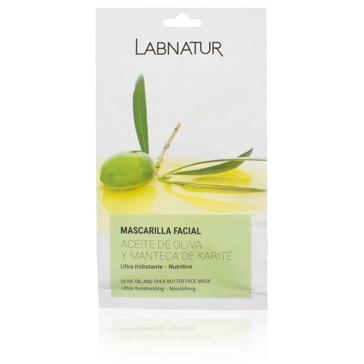 Mascarilla Facial ACEITE DE OLIVA Y MANTECA DE KARITÉ 15ml - LABNATUR
