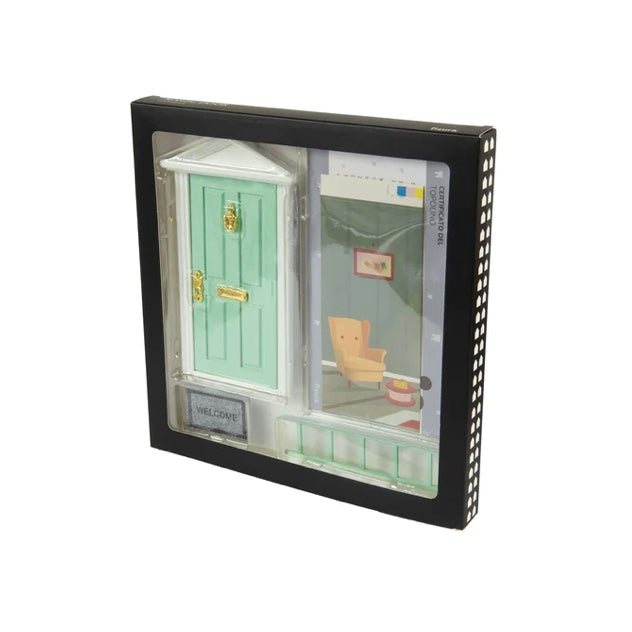 Puerta del Ratoncito Pérez VERDE MINT - Fisura