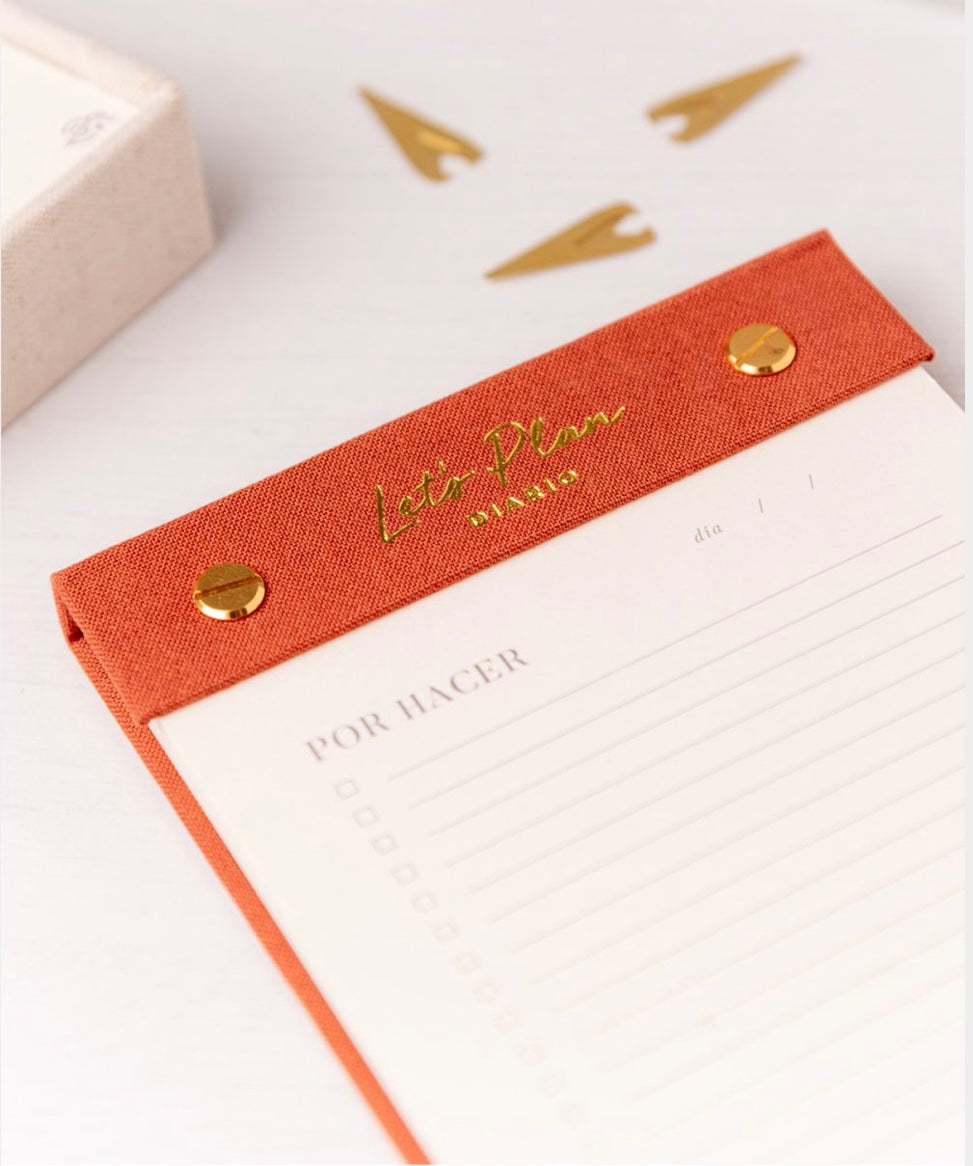 Notepad Diario LET’S PLAN Arena - The Great Moustache