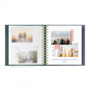 Álbum Entelado Beige LLEGASTE PARA MEJORARLO TODO - The Great Moustache