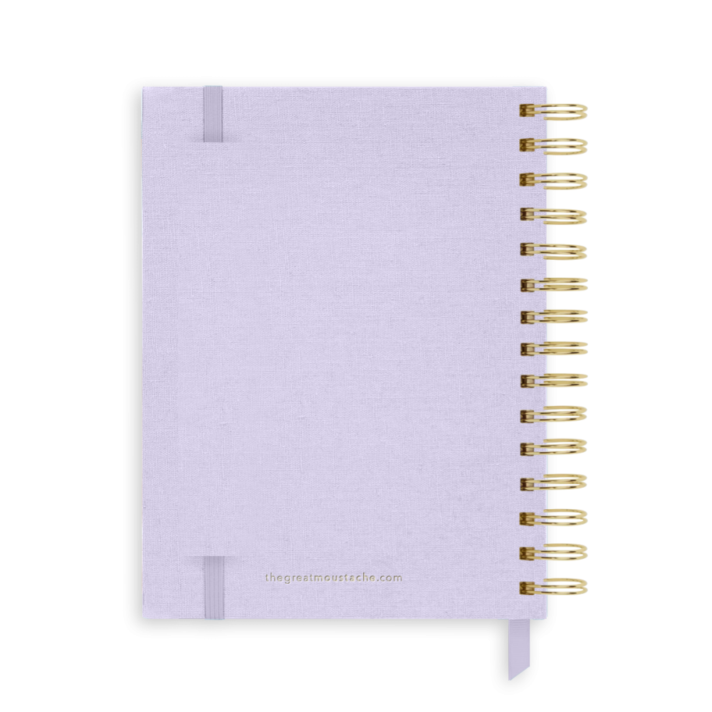 A5 Cuaderno Entelado APUESTA POR TI Y QUE LE DEN A LA SUERTE - The Great Moustache