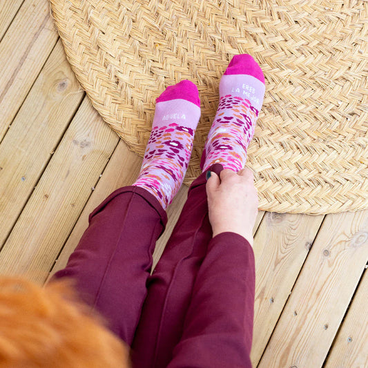 Calcetines ABUELA ERES LA MEJOR - UO*