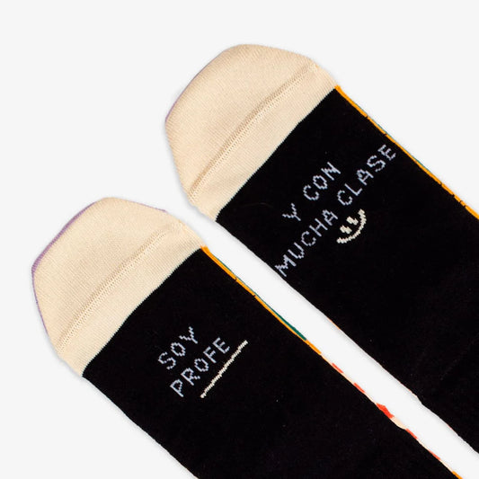 Calcetines SOY PROFE Y CON MUCHA CLASE - UO