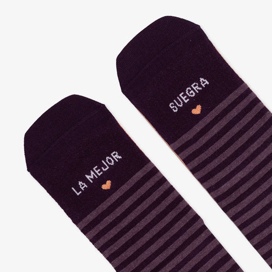 Calcetines "Eres la mejor suegra" Fam - UO