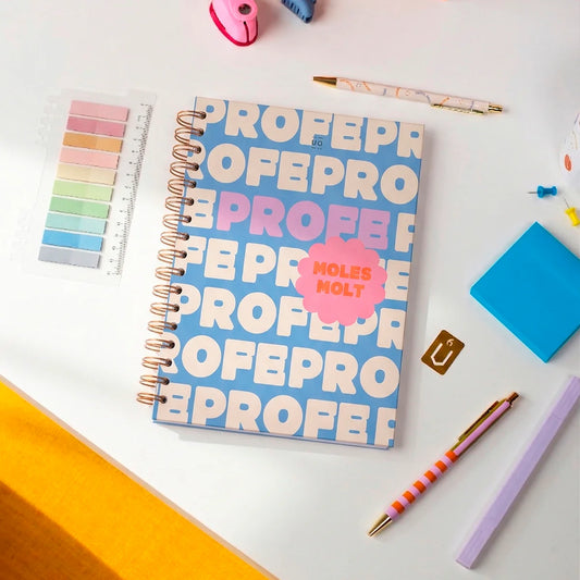 Llibreta "profe moles molt”·-UO