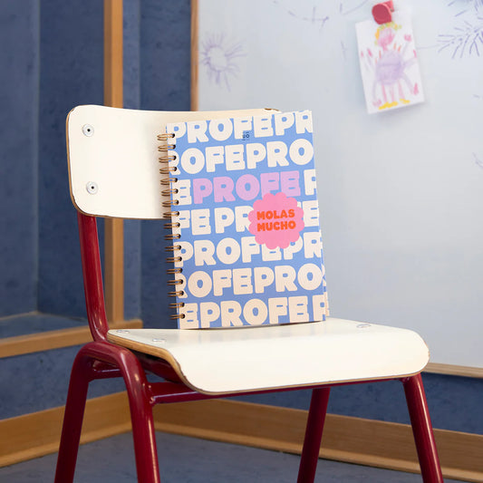 Libreta "Profe molas mucho"