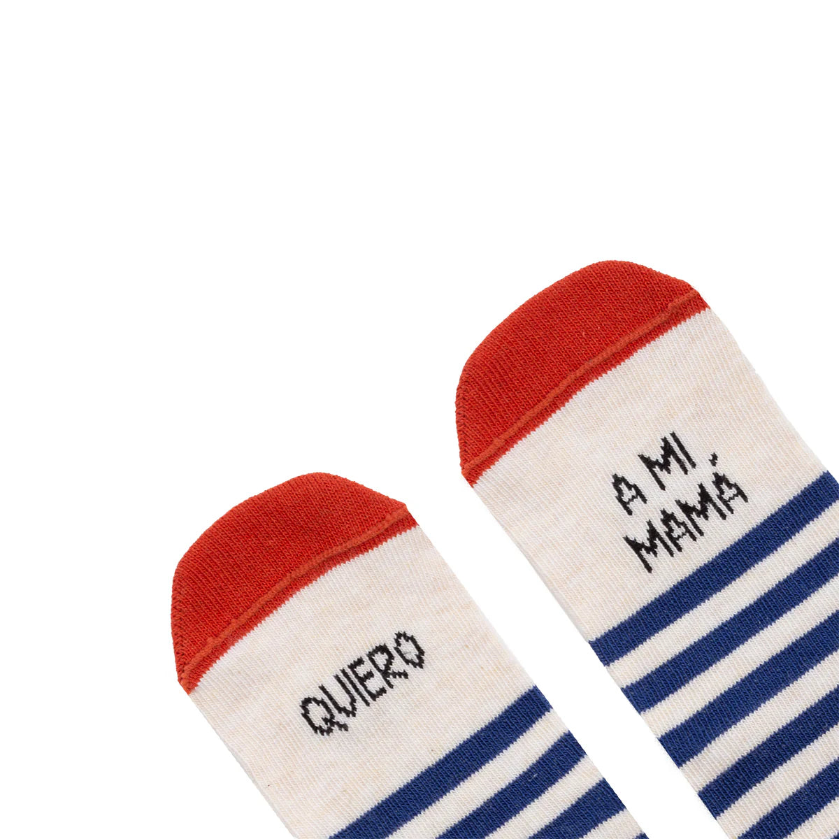 Mini calcetines "Quiero a mi mamá" (marinero) - UO
