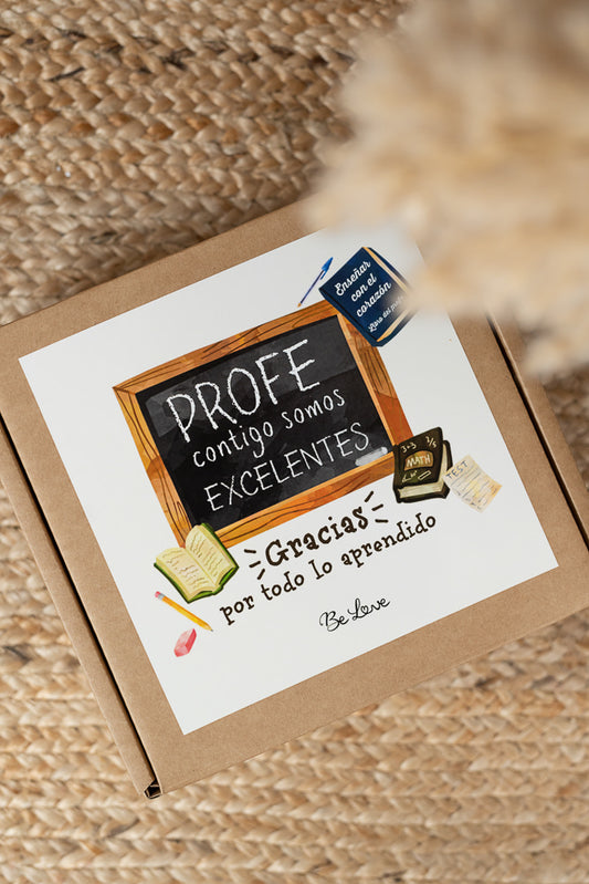 Kit de cerveza Profe Contigo Somos Excelentes- Be Love