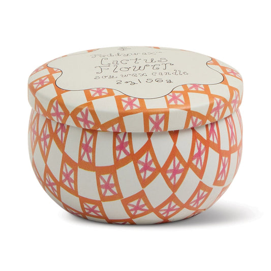 Flor de cactus - vela de hojalata de tulipán de 2 oz - PADDYWAX
