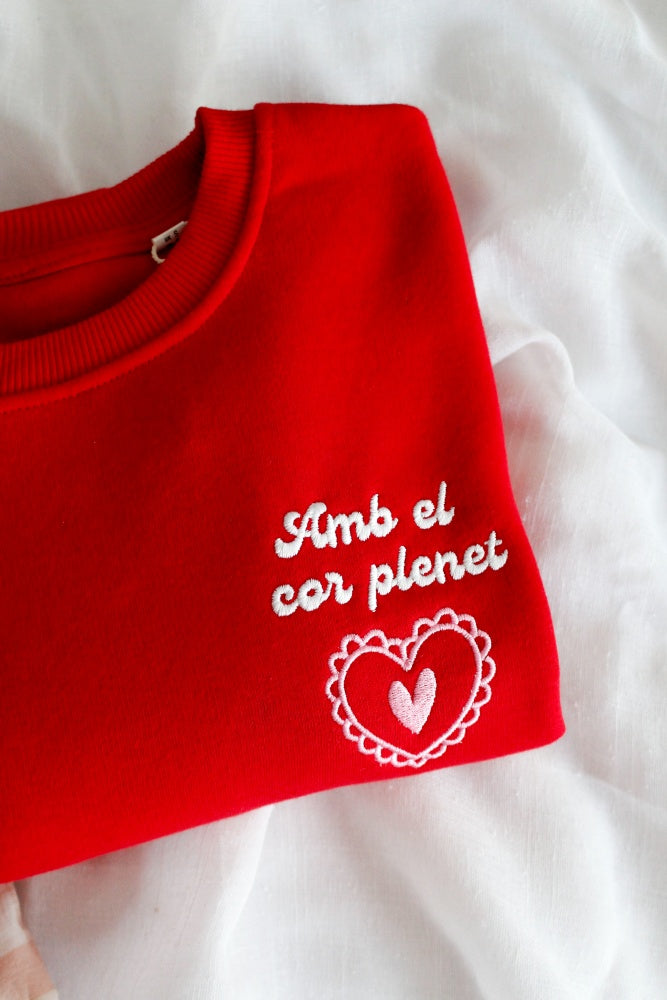 Sudadera Amb el cor plenet- Be Love
