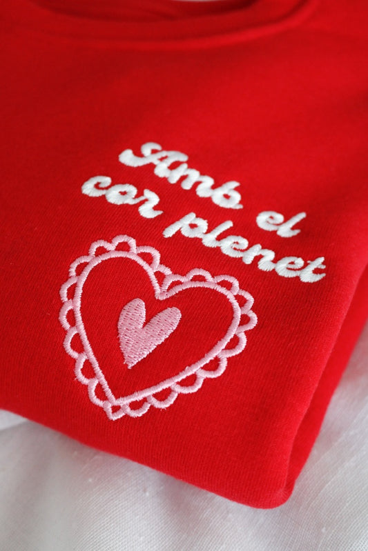 Sudadera Amb el cor plenet- Be Love