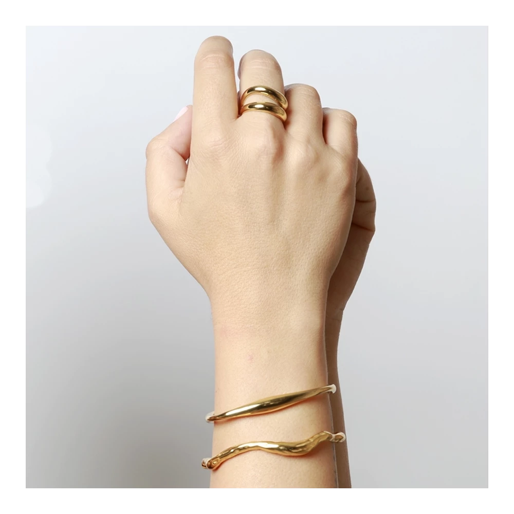 Anillo 2 líneas-Be Love