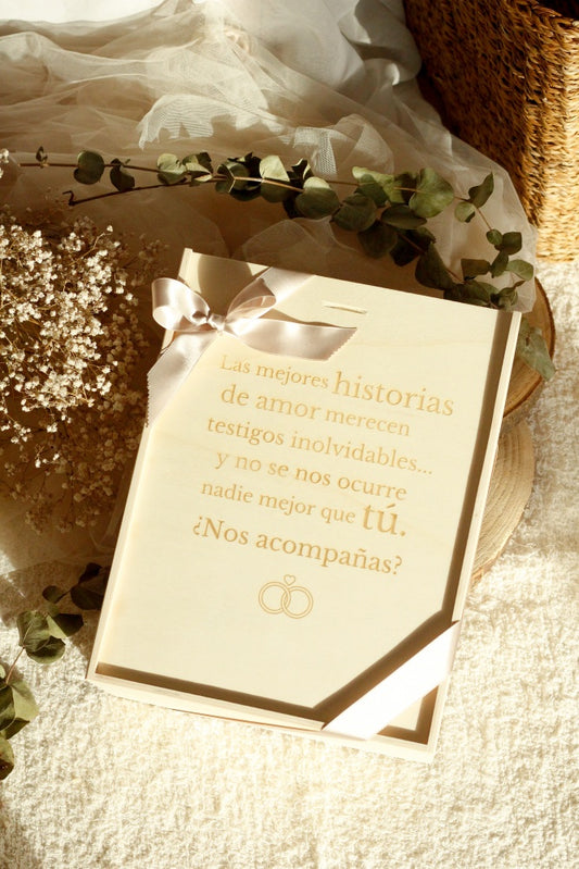 Kit Vino Testigo de Boda con Vino Ceremonia-Be Love