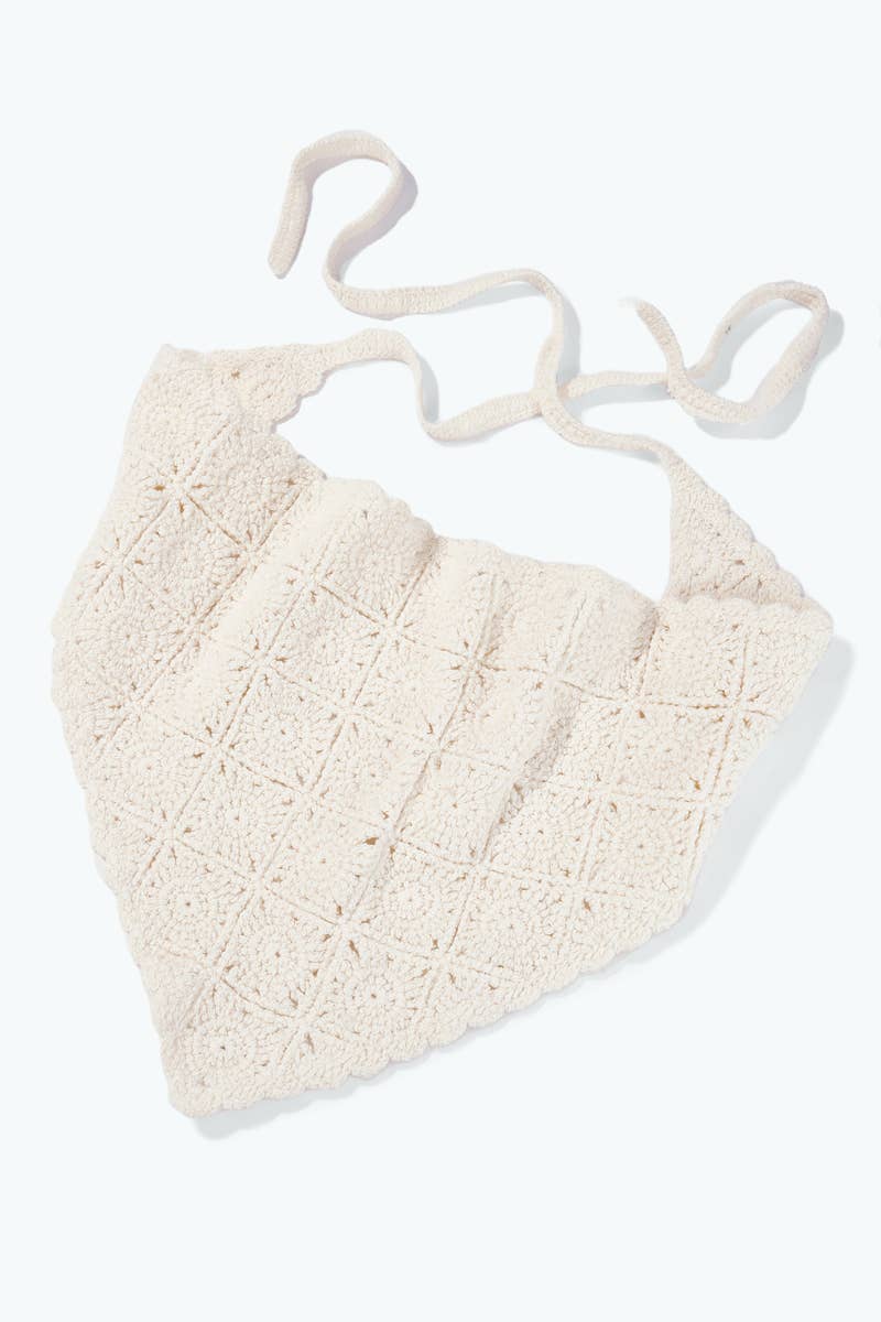 Bandana de ganchillo
