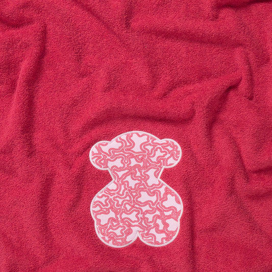 Toalla de playa Kaos rosa