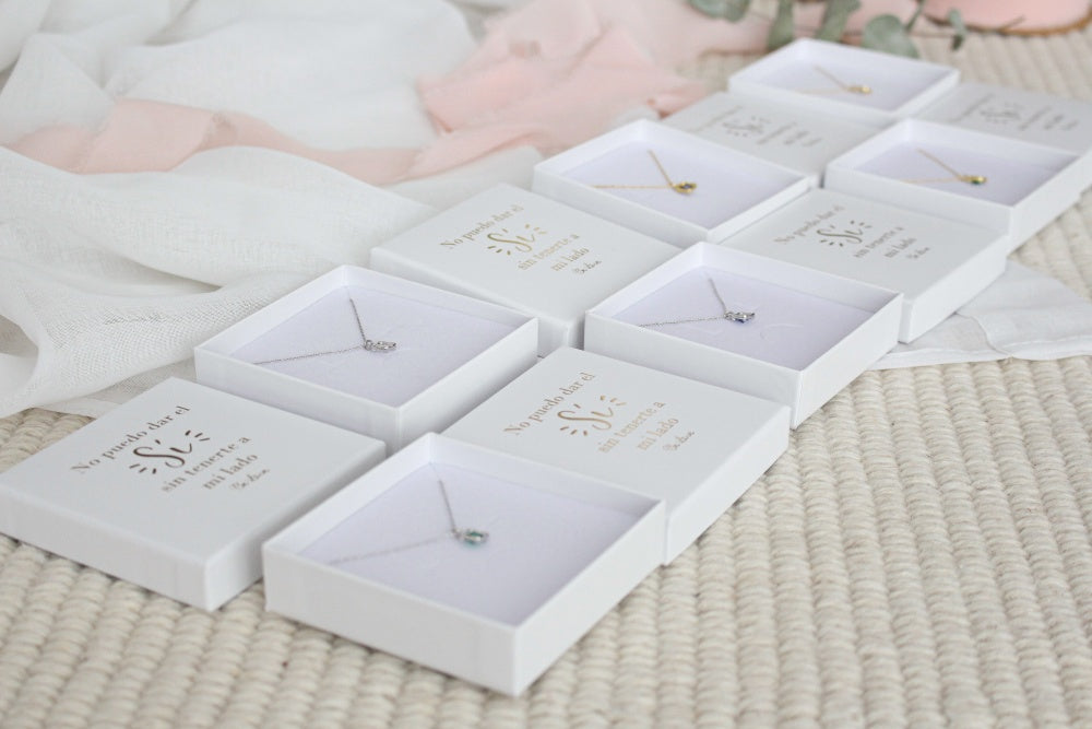 Gargantilla Square No puedo dar el sí, sin tenerte a mi lado - Be Love