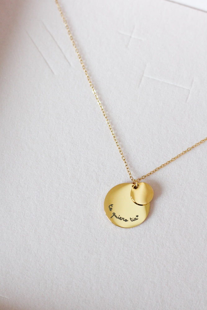 Gargantilla Te quiero Tía-Be Love